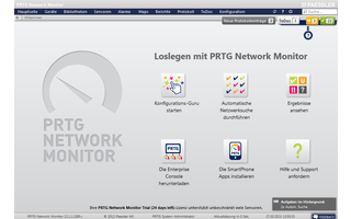 PRTG Network Monitor nutzt HTML-Seiten, um seine Funktionen und Ergebnisse in einem Webinterface ansprechend zu präsentieren.