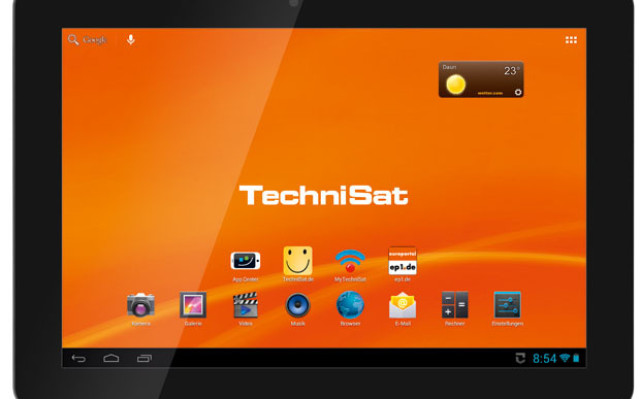 TechniPad 10G: Tablet-PC auch für TV-Nutzer