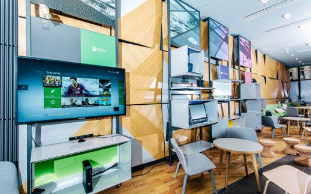 The Digital Eatery: Café und Showroom von Microsoft in Berlin