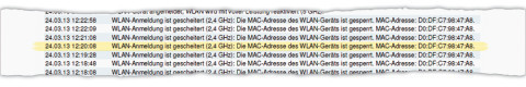MAC-Adresse ist gesperrt: Die Fritzbox lässt sich so einstellen, dass sie alle unbekannten Geräte automatisch blockiert