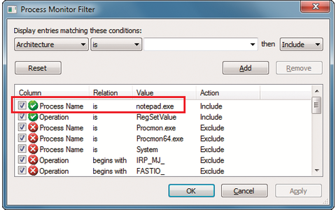 Process Monitor: Das Tool überwacht in Echtzeit alle Dateisystem-, Registrierungs- und Prozessaktivitäten von Windows. Damit finden Sie etwa heraus, wo ein Programm bestimmte Einstellungen in der Registry speichert.