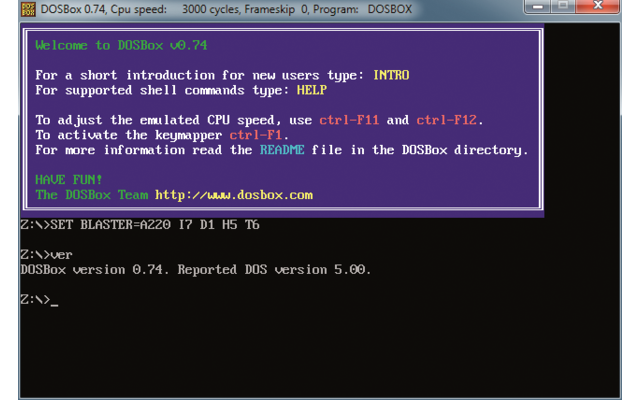 Platz 11 – DOS-Box: Der DOS-Emulator lässt die Herzen von Nostalgikern höher schlagen