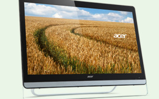 Bildschirm zum Anfassen: Acer-Monitor mit Touchscreen