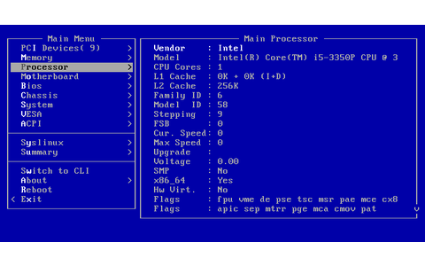 Das auf der Ultimate Boot-CD enthaltene Hardware Detection Tool analysiert einen PC auch dann, wenn kein Betriebssystem installiert ist. Das Programm prüft zudem den Arbeitsspeicher mit Hilfe des Speichertests Memtest86.