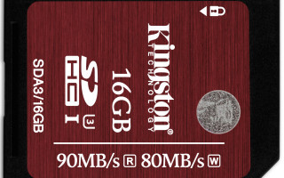Kingston: SD-Karte für Aufnahmen in Ultra-HD und 4K