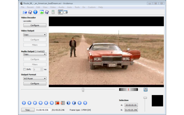Avidemux ist ein Video-Editor, der Videos schneidet, kodiert und mit Filtern versieht. Das Tool importiert unter anderem AVI-, MPEG-, MP4-, ASF-, MKV-, FLV-, OGM-, WAV- und MP3-Dateien.