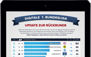 Fußballvereine Online: FC Bayern dominiert das Internet