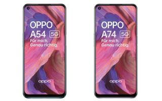 Die Oppo A54 und A74