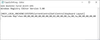 Screenshot Code im Notepad-Editor