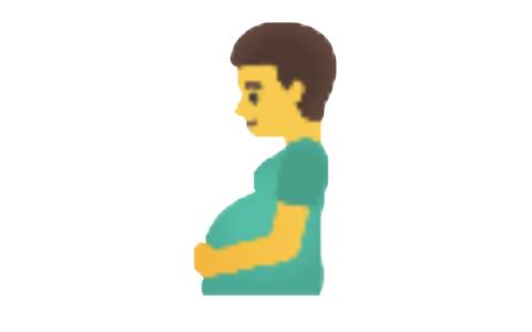 Schwangere Person 