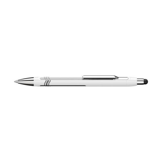 Bild 4: Das weiche hintere Ende dieses Schneider-Pens ist als «Eingabefinger» für Touchscreens nutzbar