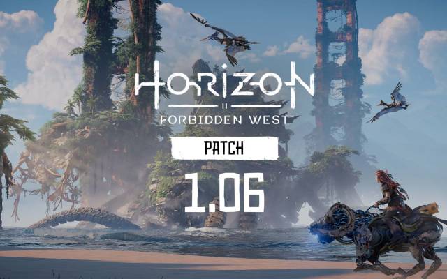 Banner des 1.06-Patches zum Horizon-Game