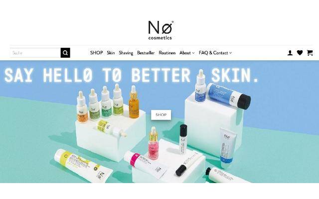no-cosmetics Website