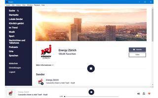 Screenshot Tune-In-Desktop-App