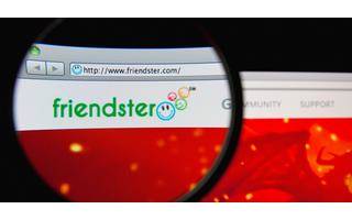 Friendster Startbildschirm