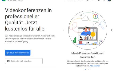 Google Meet Web