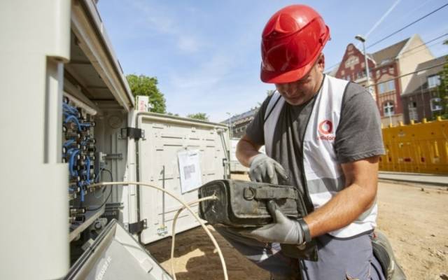 Netzausbau: In zahlreichen Bauprojekten treibt Vodafone auf Deutschlands Baustellen den Ausbau seines Kabel-Glasfasernetzes voran.