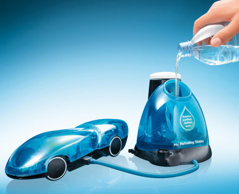 i-H2GO-Racer: Modellauto mit Wasserstoff-Antrieb