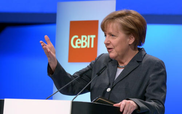 Kanzlerin Angela Merkel hat am Sonntag in ihrer CeBIT-Eröffnungsrede für mehr Datenschutz sowie eine rasche Einführung einheitlicher Regeln für die Digitalwirtschaft innerhalb der EU plädiert.