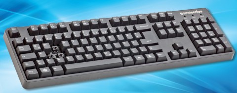 Steelseries 6GV2: Der Hersteller Steelseries garantiert für diese mechanische Tastatur eine Lebensdauer von 50 Millionen Anschlägen pro Taste.