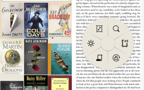 Die neue PocketReader-App für iOS-Geräte wie iPhones und iPads unterstützt das Anzeigen zahlreicher E-Book-Formate. Zudem lässt sich die Bedienoberfläche individuell anpassen.
