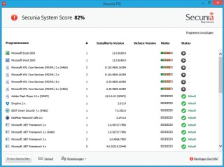 Secunia Personal Software Inspector: Secunia PSI prüft die Programme auf Ihrem PC, findet Updates und bietet die Möglichkeit, die Updates direkt einzuspielen.