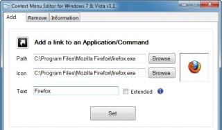 Context Menu Editor 1.1: Das Tool fügt dem Kontextmenü des Windows-Explorers beliebige Anwendungen hinzu (Bild 6).