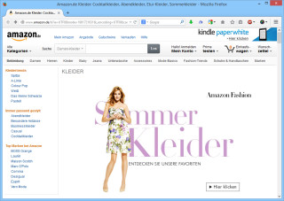 Fashion bei Amazon: Die neue Mode-Seite des Online-Shops erreichen Sie über www.amazon.de/kleider.