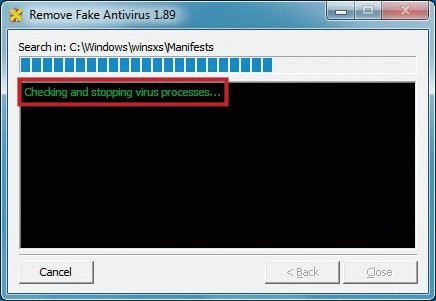 Remove Fake Antivirus: Das Programm erkennt und entfernt 80 gefälschte Sicherheits-Tools (Bild 7).