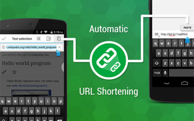 Das kostenlose Android-Tool ShortPaste kürzt URLs beim Kopieren in die Zwischenablage automatisch. Zudem archiviert ShortPaste gekürzte URLs für den späteren Gebrauch.