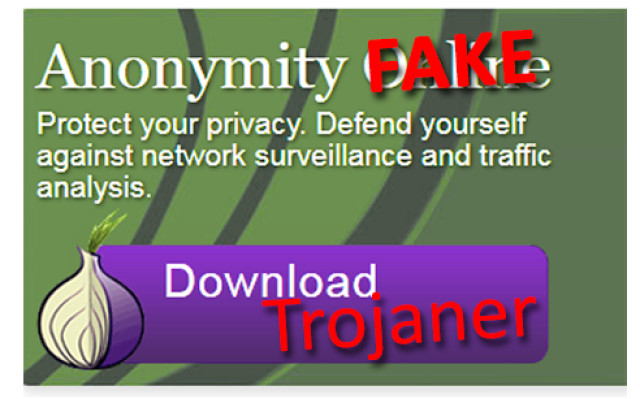 Tor-Nutzer aufgepasst - Eine gefälschte Tor-Webseite ist im Umlauf, die Schadsoftware verbreitet statt für sicheres und anonymes Surfen zu sorgen.