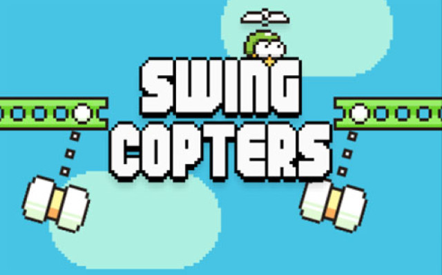 Mit Swing Copters hat Gears Studios einen Nachfolger des beliebt-frustrierenden Smartphone-Spiels Flappy Bird vorgestellt. Das Game folgt demselben Spielprinzip und ist für Android und iOS kostenlos.