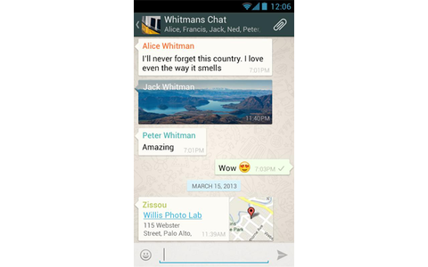 Platz 2 - WhatsApp Messenger