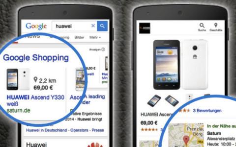 Google macht seine Shopping-Ergebnisse lokaler und bringt in Deutschland auch Informationen über die Verfügbarkeit von Produkten in Ladengeschäften auf die Smartphones der Nutzer.