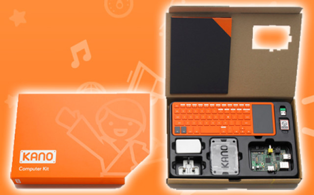 Das Kickstarter-Projekt "Kano" ist ein PC-Kit für Kinder und Anfänger auf Basis des Mini-Rechners Raspberry Pi und beinhaltet alles, was zum Aufbau eines kleinen Rechners notwendig ist.