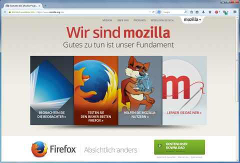 64-Bit-Firefox: Mozilla hat die Arbeiten an einer 64-Bit-Version des Open-Source-Browsers wieder aufgenommen.