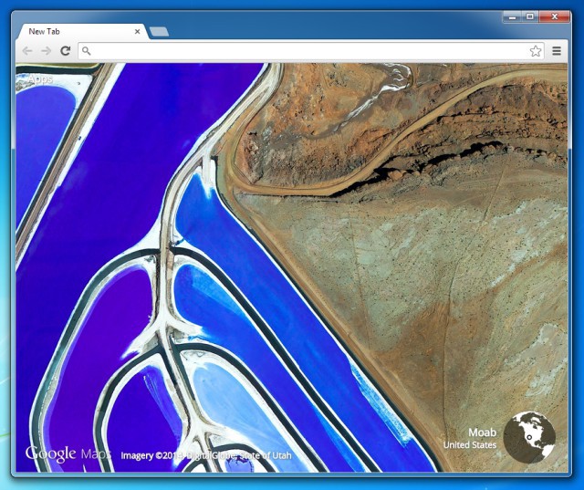 Mit dem Browser auf Entdeckungsreise: Die kostenlose Chrome-Erweiterung Earth View verschönert jedes geöffnete Tab mit eindrucksvollen Aufnahmen aus Google Earth.