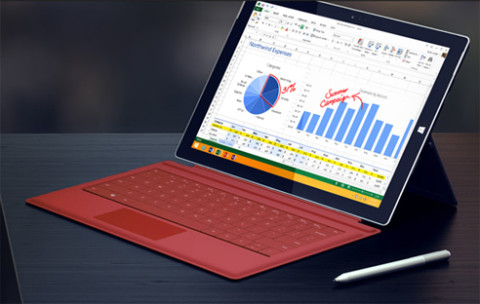 Exoten auf dem Vormarsch:Convertibles wie das Surface 3 von Microsoft laufen klassischen Desktop-PCs zunehmend den Rang ab.