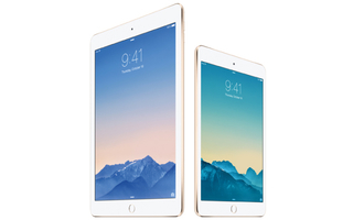 iPad Air 2 und iPad mini 3 werden mit iOS 8.1 ausgeliefert und sind in drei Farben erhältlich: Gold, Silber und Grau 