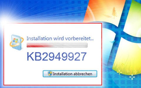 Erneut macht ein Windows-Update von Microsoft Probleme. Der fehlerhafte Update-Patch KB2949927 kann bei der Installation auf Windows-PCs in einer endlosen Installations-Schleife festhängen.