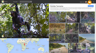 Gombe-Nationalpark: Diese Übersicht listet alle Aufnahmen des Google Street View Trekker.