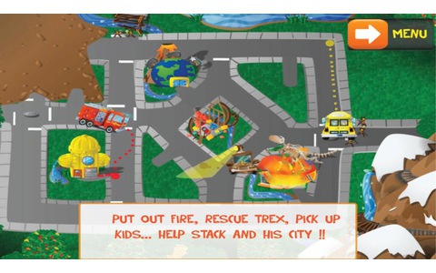 Stack 'N Puzzles - In diesem Puzzle-Spiel lernen Kinder die Stadt des Biebers Stack aufzubauen und unter anderem was alles in ein Museum, Feuerwehrauto, Bus und eine Schule gehört. Erforderliche Android-Version: 2.2 oder höher.