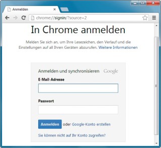 Vorbereitungen: Installieren Sie zunächst den Browser Chrome und richten Sie ein Google-Konto ein.