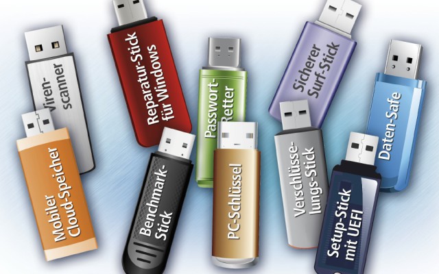10 Ideen für USB-Sticks