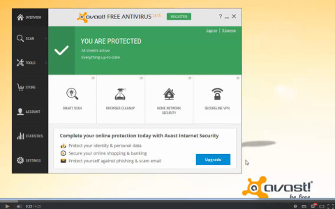 Avast Antivirus 2015 Tutorial