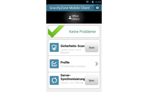 GravityZone App