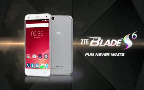 Das neue Android-Smartphone Blade S6 4G LTE des chinesischen Herstellers ZTE wartet unter anderem mit einer Gestensteuerung auf.