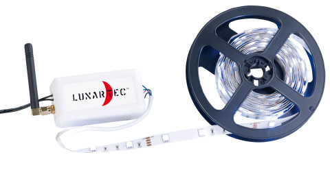 Lunartec PX1802 WLAN-LED-Controller mit LED-Streifen