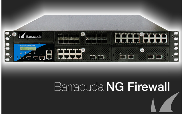 Barracuda NG Firewall F1000 mit bis zu 40 GBit/s Datendurchsatz