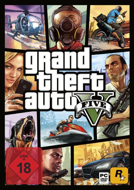 Boxshot des Spiels Grand Theft Auto V